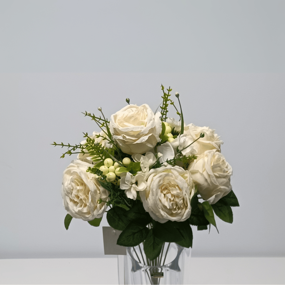RAMO DE PEONIAS ROSAS Y LILYS - 60 cm comprar flores onlline